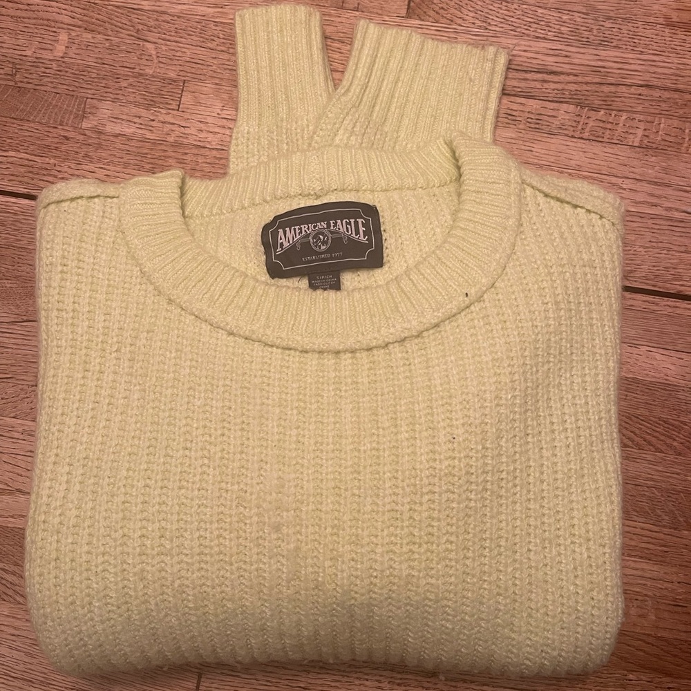 American Eagle Sweater - Light Green
